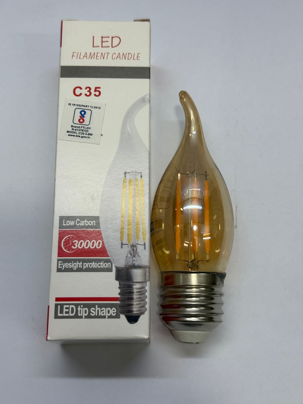 E-27 4W EDISON NARROW 2 4W E-27 EDISON NARROW - Image 1