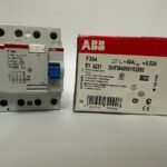40AMP ELCB BREAKER 4 POLE ABB