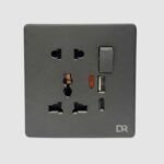 Platinum Mist - USB Multi Switch  Sockets