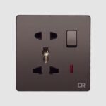 Rich Brown -Single Multi Switch Socket