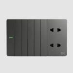 Platinum Mist - 6 +2  Switch Sockets