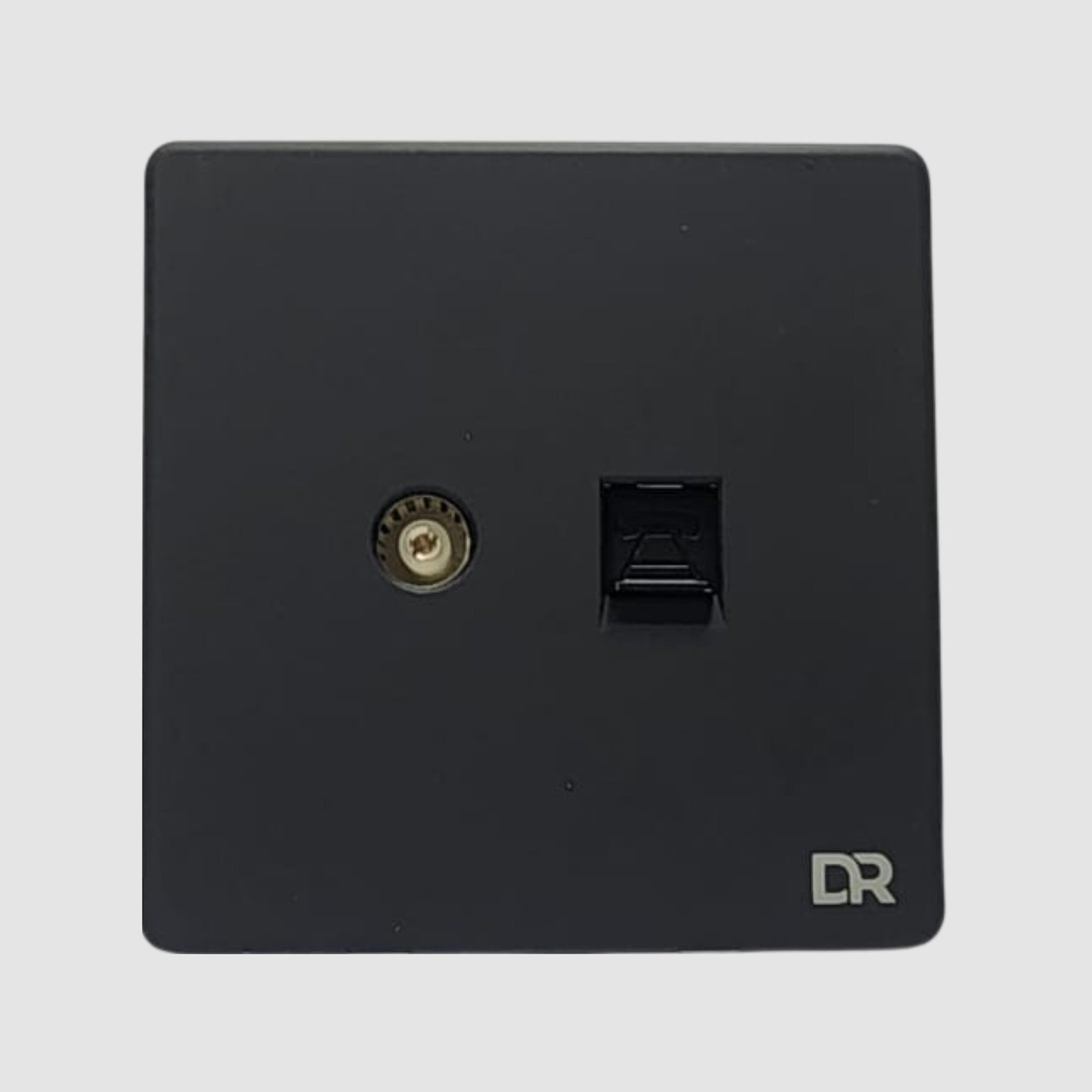 145 Shadow Pearl - Single T.V & Data Sockets - Image 1