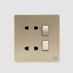 Champagne - 2+2 Switch Sockets