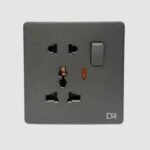 Platinum Mist - Single Multi Switch Sockets