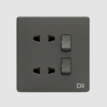 Platinum Mist - 2+2  Switch  Sockets