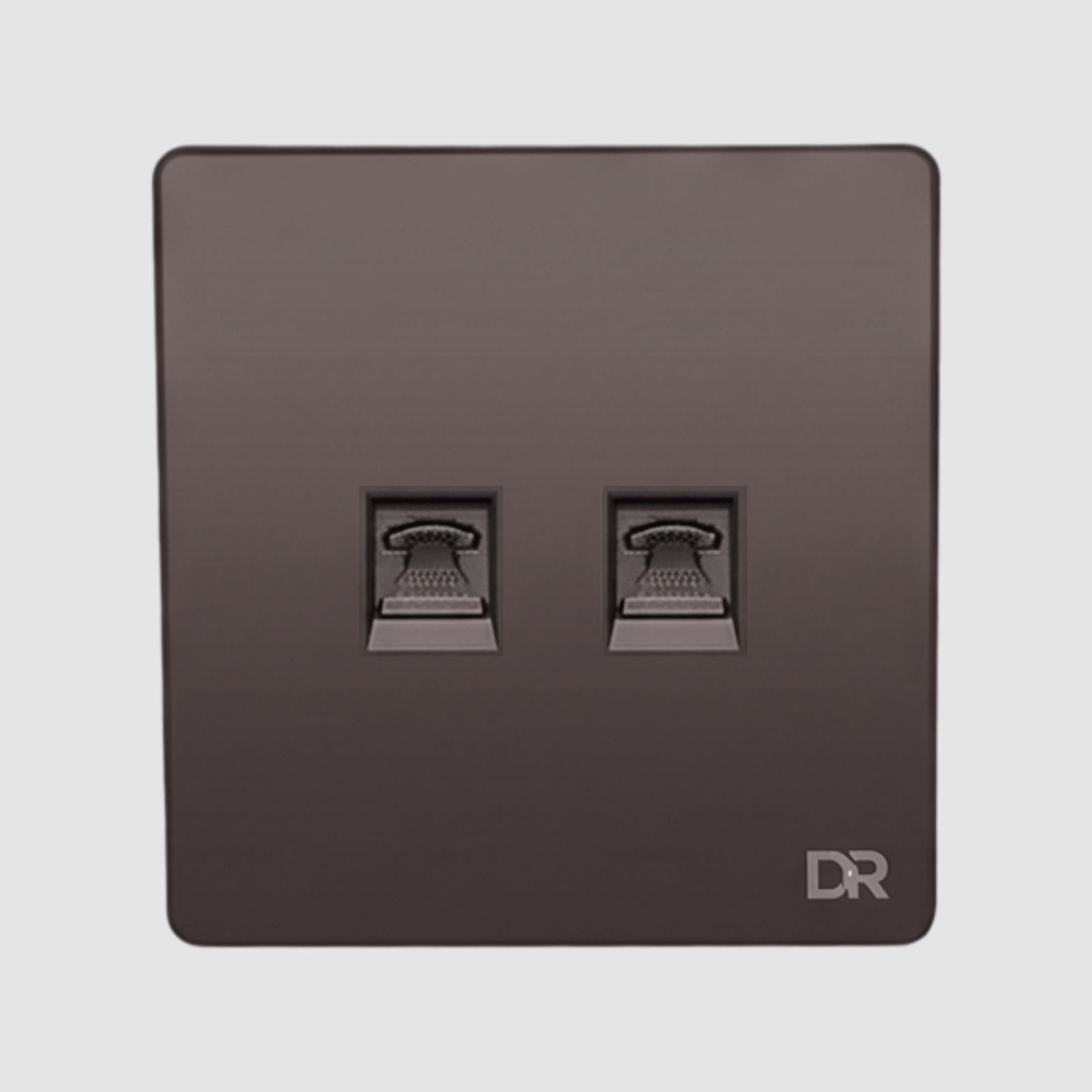 Untitled (1080 x 1080 px) (8) Rich Brown -Double Telephone Sockets - Image 1
