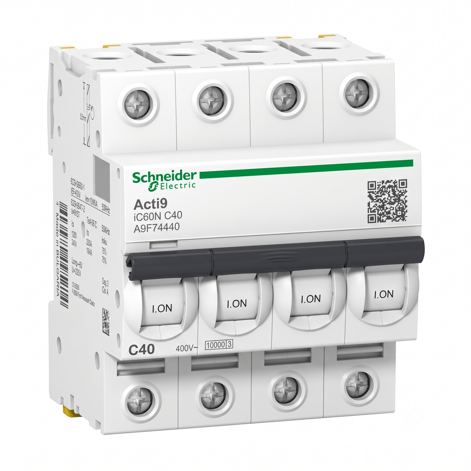 (1) Schneider 4 Pole 40Amp - Image 1