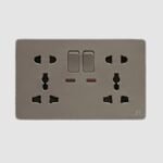 Imperial Rose - Double Multi Switch Socket