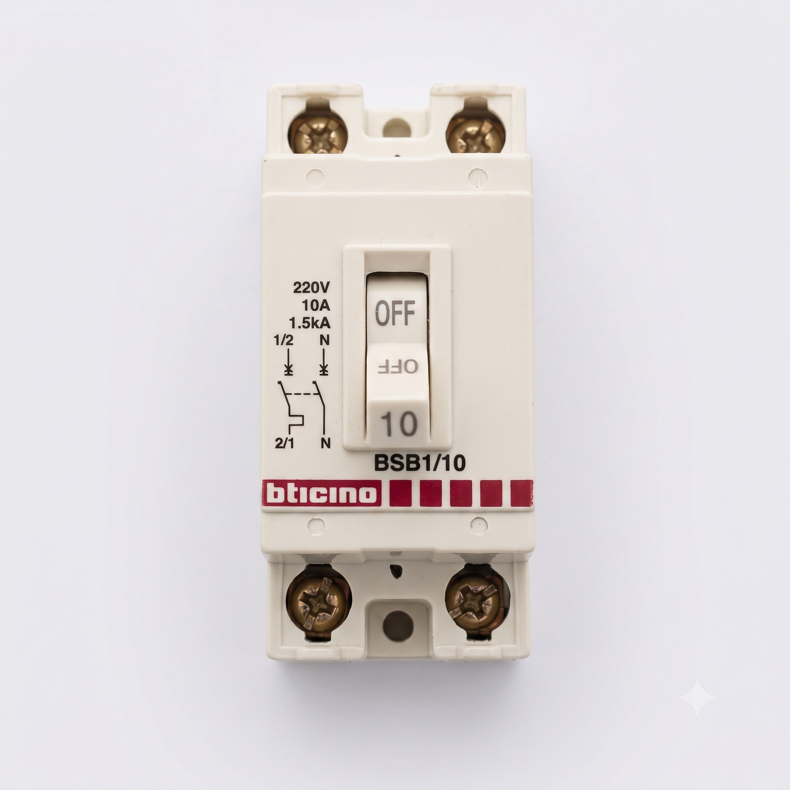 Biticino safety breaker 10A (1) Biticino safety breaker 10A - Image 1